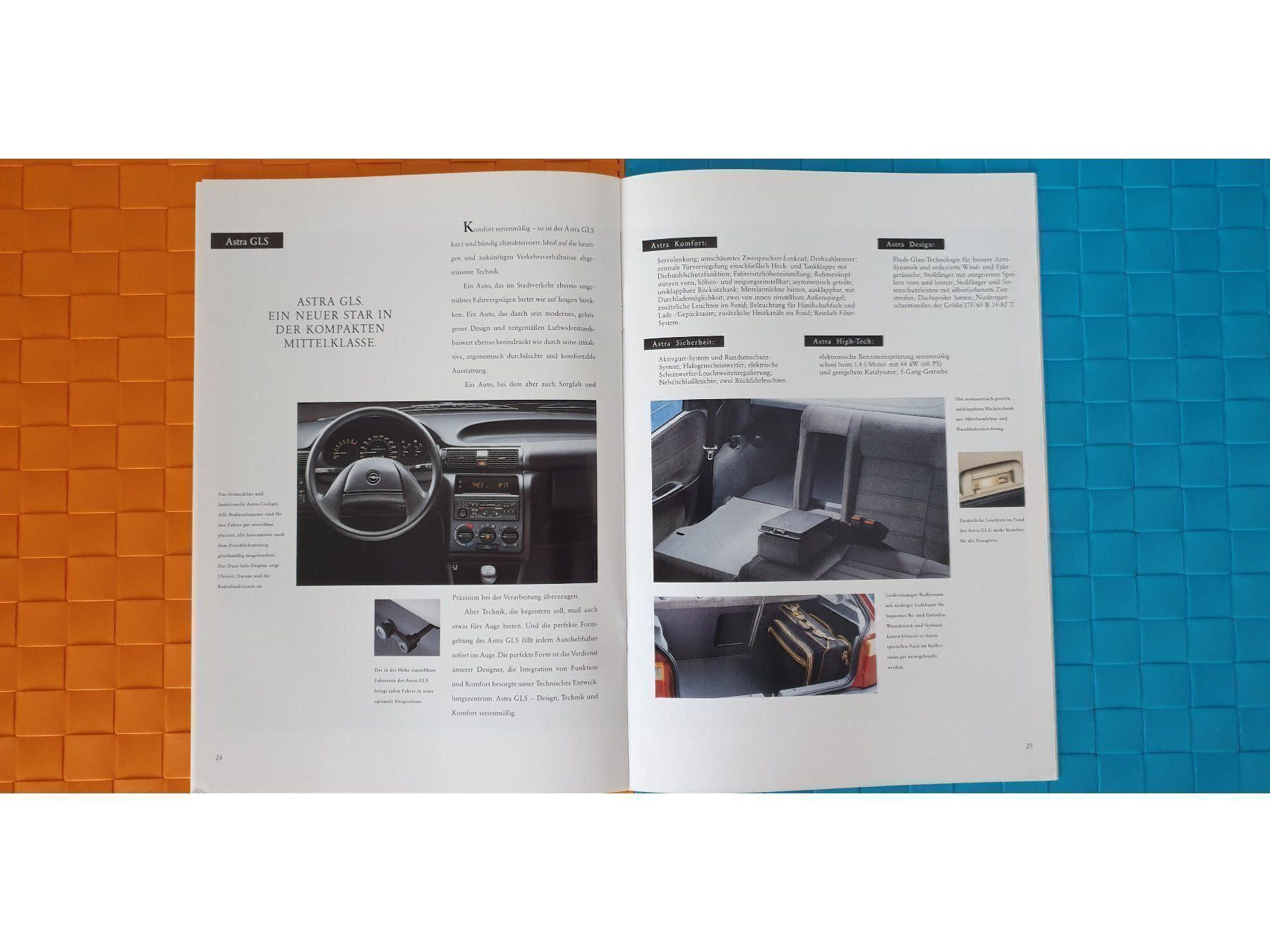 Riviste & Magazine: OPEL ASTRA 1991 - Prospekt / Katalog – Nuovo (secondo la descrizione) da Viganello venduto da CARLiteratur 4