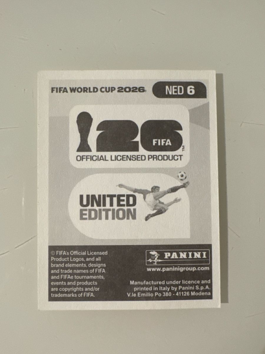 Panini Carte collezionabili: Panini 2026 Denzel Dumfries NED6 – Nuovo (secondo la descrizione) da Bern venduto da akl_sy9s 1
