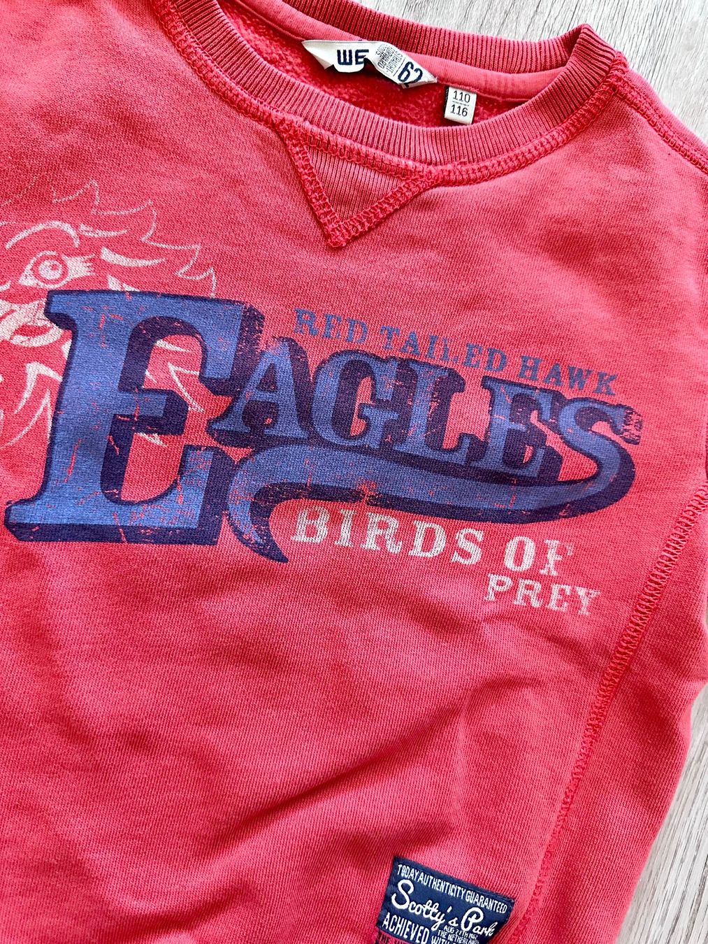 We Pulls et sweat-shirts: TOP Gr 110/116 WE MODE Langarm Shirt Pullover EAGLES – D'occasion à Rickenbach b. Wil par sunneschii_ 3