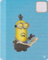 MEGA BLOKS FIGURE MINIONS SERIE 5 BOOK OF POETRY