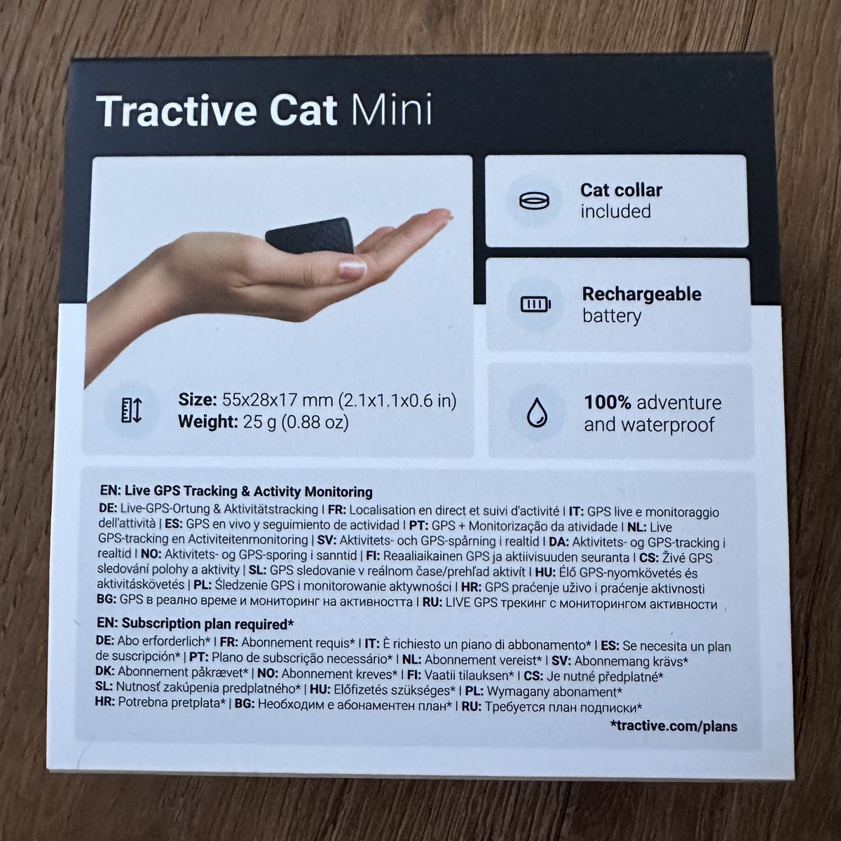 Altro in Accessori per animali: Tractive Cat Mini - GPS Tracker für Katzen – Usato da Sax venduto da kaulquappe01 2