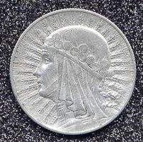Münze PL Silber 5 Zlotych "1932"