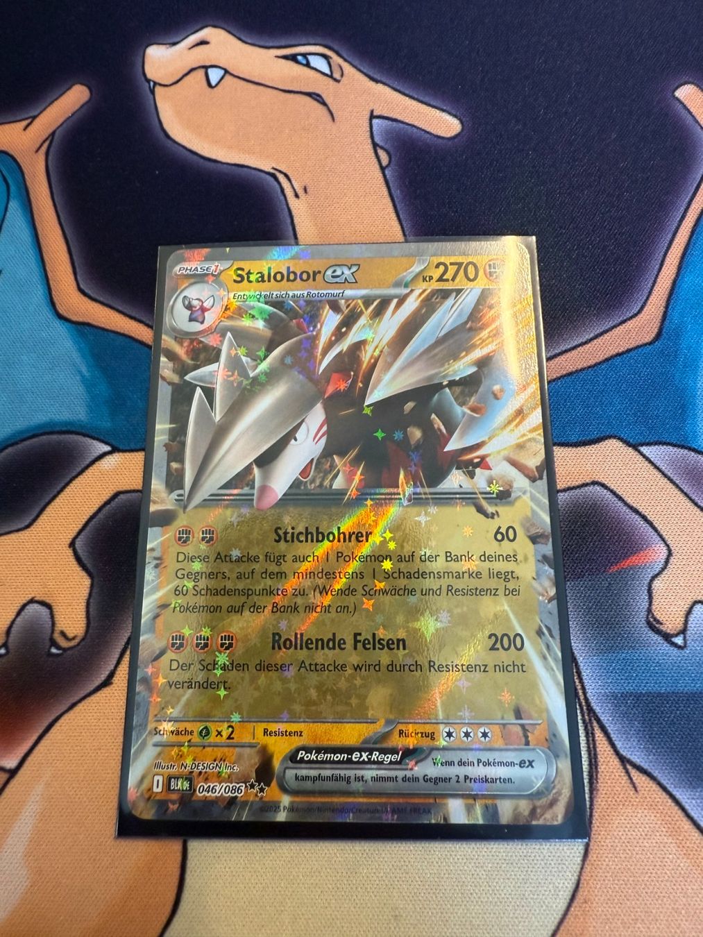 Pokémon Carte collezionabili: Stalobor ex (BLK 046) - Schwarze Blitze – Usato da Bülach venduto da Pfrenzel