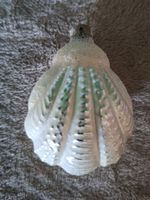 Antiker Weihnachtsschmuck Glas Muschel