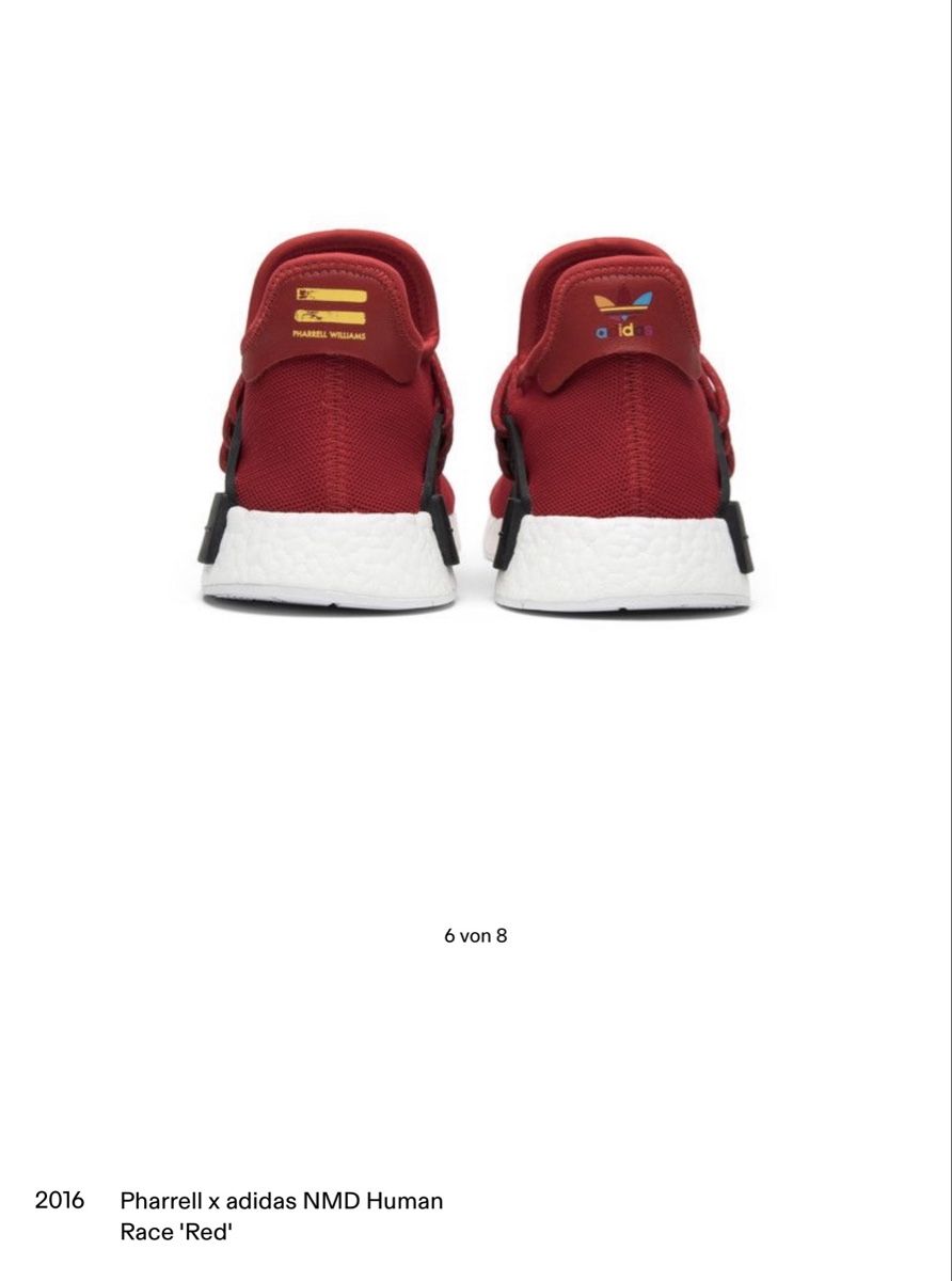Adidas Scarpe da uomo: Pharrell x adidas NMD Human Race – Nuovo (secondo la descrizione) da Muttenz venduto da luc_l7dr 3
