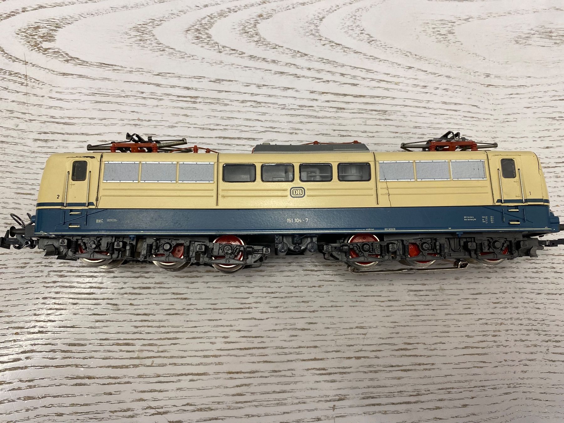 Märklin Modelleisenbahnen: Märklin 3058 DB BR151 schwerer Güterzug – Gebraucht aus Lupsingen von New-Haven 2