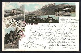 Litho Brienz, Hotel auf dem Rothhorn, La