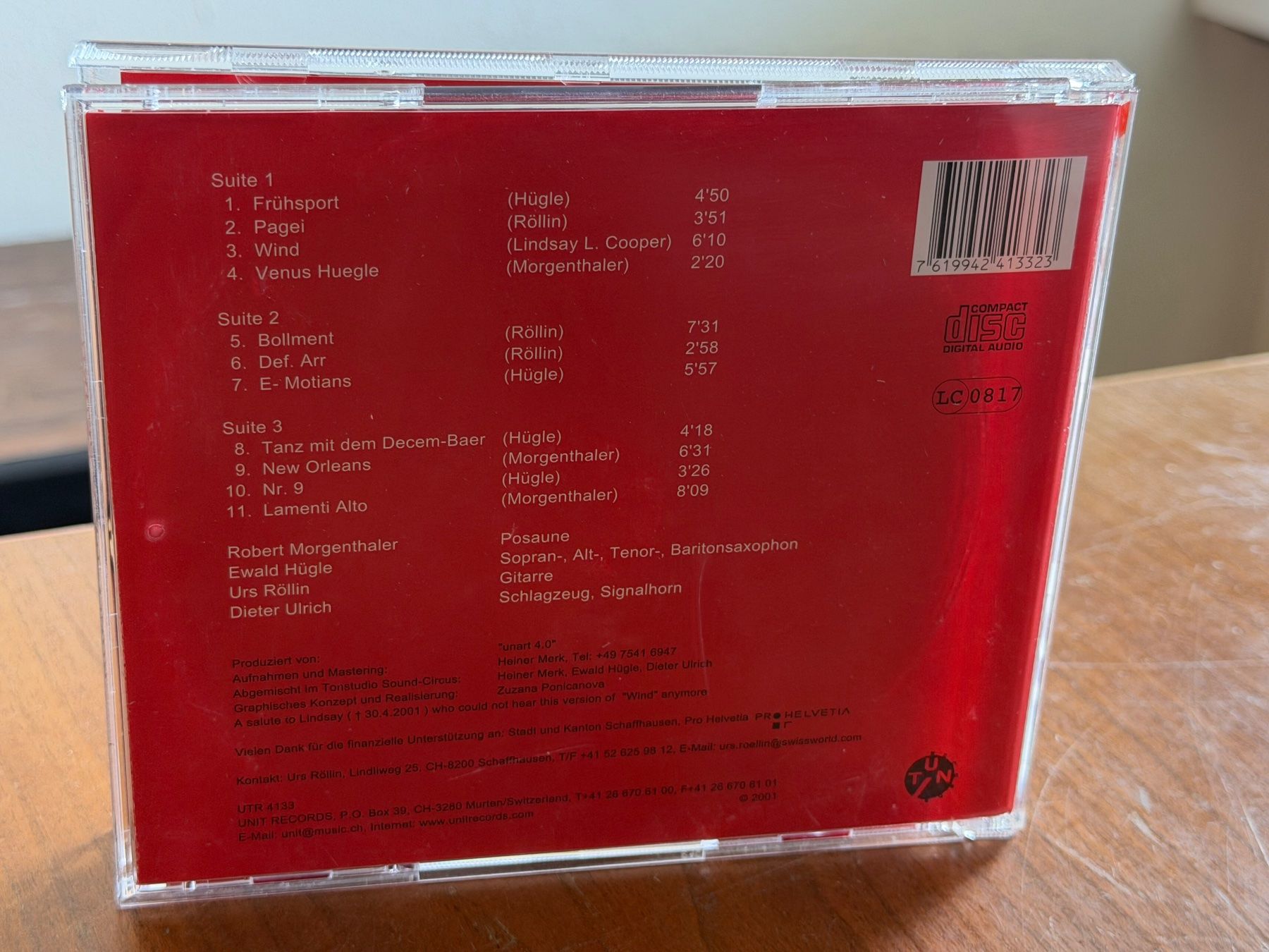 CDs: Unart 4.0 - 3 Suiten - KA02AS – Neu (gemäss Beschreibung) aus Küsnacht ZH von JazzRecords 1