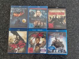 Action Blu Ray Paket (6 Stück, 2 originalverpackt) 