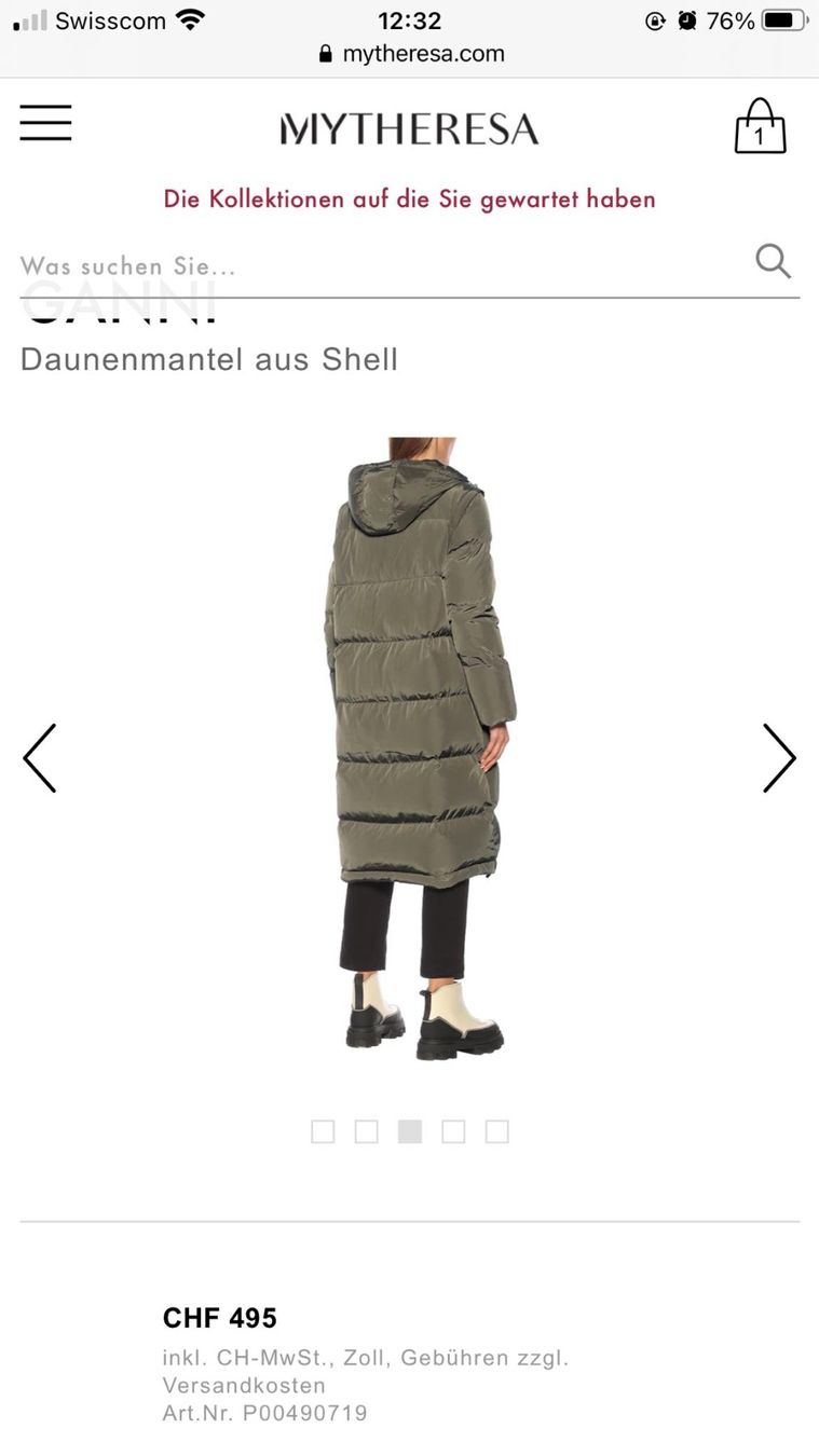 Ganni Cappotti: GANNI Daunenmantel – Usato da Zürich venduto da verkaufeallerlei 6