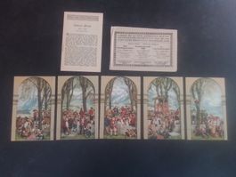 Bundesfeierkarte 1918 ,Vordruckumschlag ganzes Set,Kat. 80.-