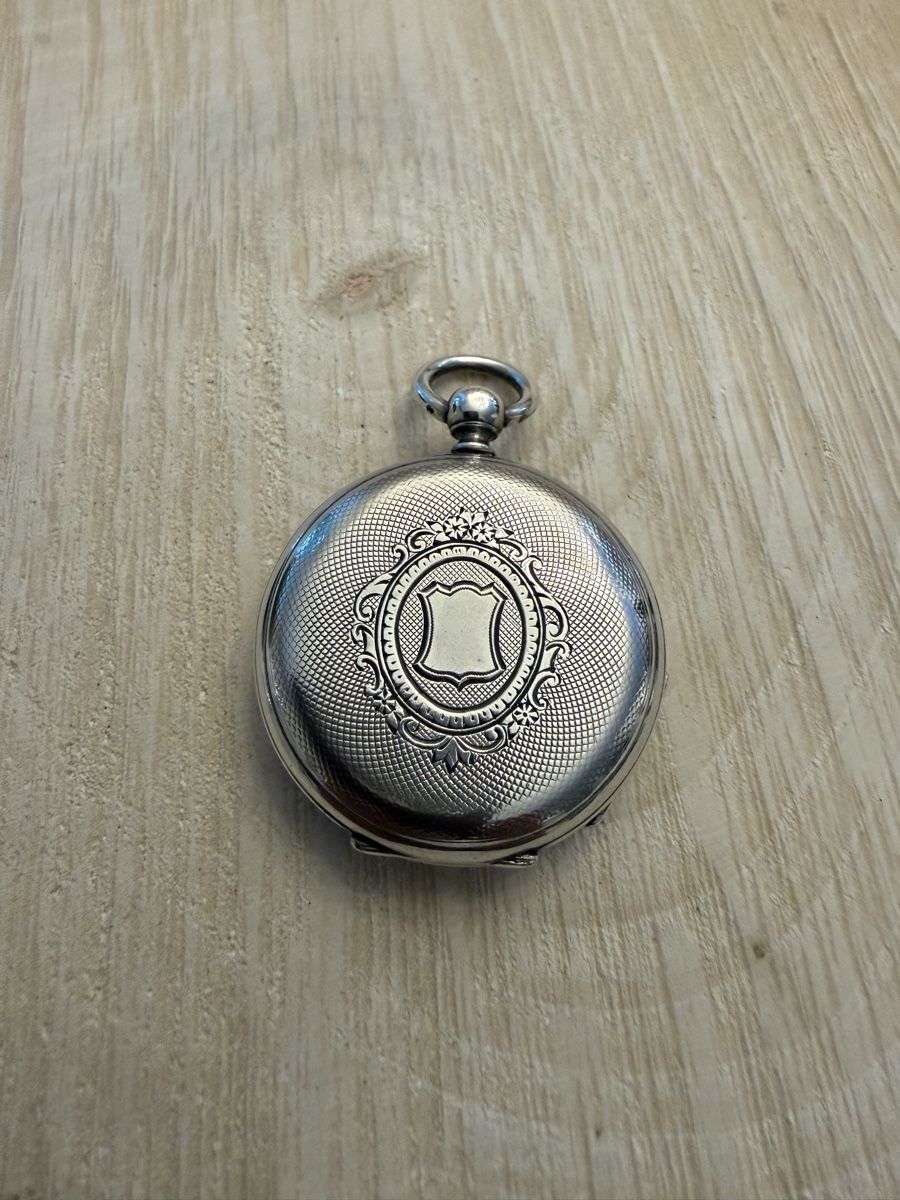 Orologi: Taschenuhr aus Silber / ca. Mitte 19. Jhd – Usato da Lupsingen venduto da slb_2wtb 1