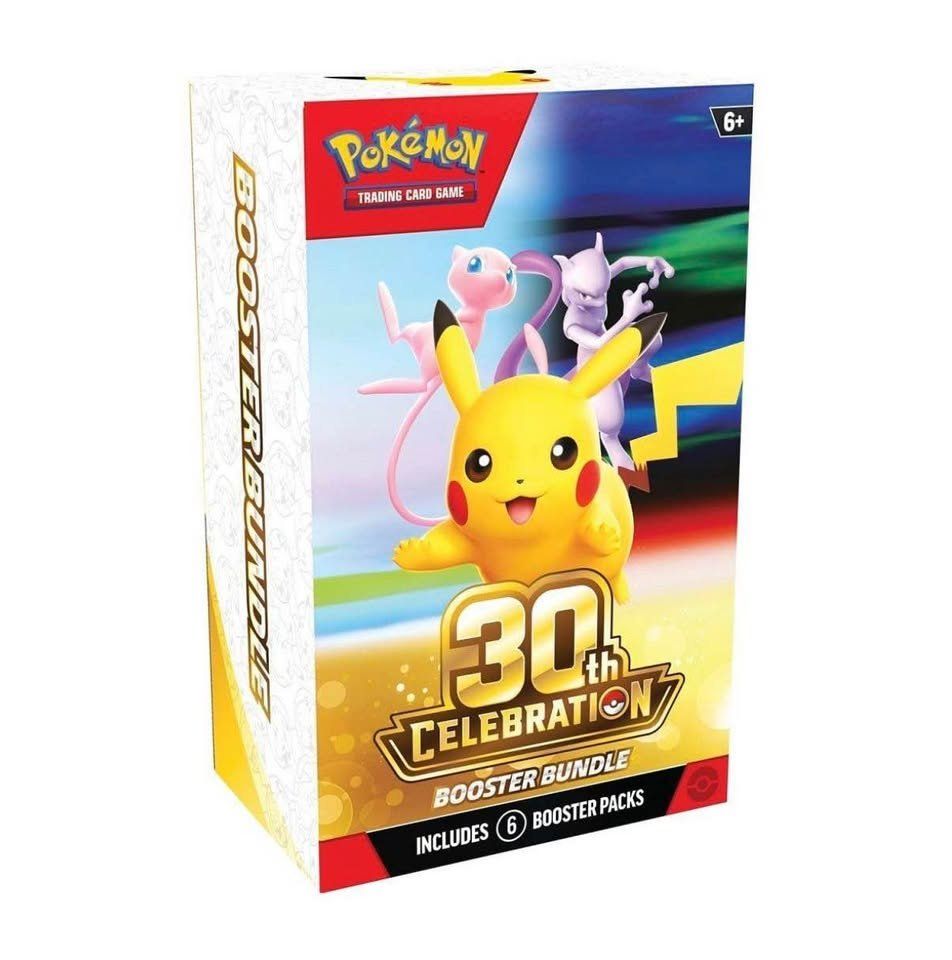 Pokémon Carte collezionabili: 2x Pokémon 30th Celebration Booster Bundle EN – Nuovo e nell'imballaggio originale da Niederhasli venduto da mxhdi 1