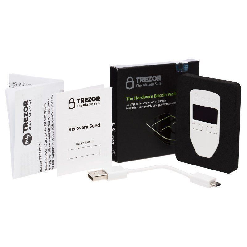 PC: Trezor One White Fabrikneu & Sealed – Nuovo e nell'imballaggio originale da Matzendorf venduto da HaiNakamoto 3