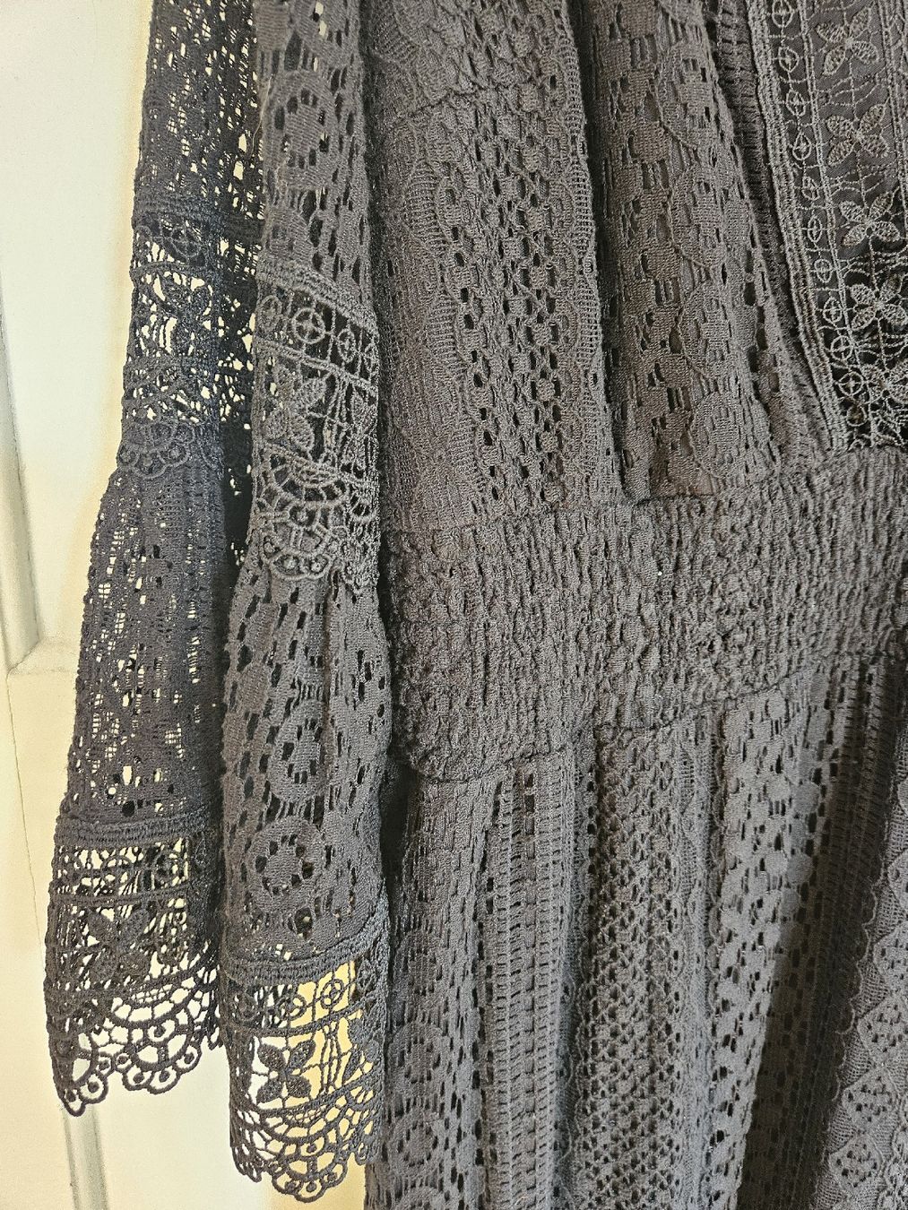 Kleider: Schwarzes Spitzenkleid Bodyflirt, Gr. 44, Boho – Gebraucht aus Wettingen von Sk8ertomda 1