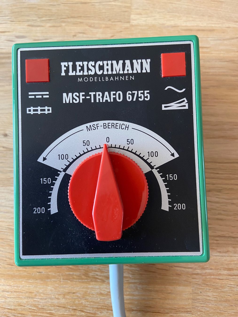 Fleischmann Modellini di ferrovie: Fleischmann MSF Trafo 6755 – Usato da Basel venduto da Relaphe 1