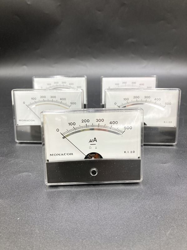 Monacor Messen: MONACOR | EInbauinstrument | Galvanometer | 5Stk. – Neu (gemäss Beschreibung) aus Wittenbach von Restwert_St-Gallen 1