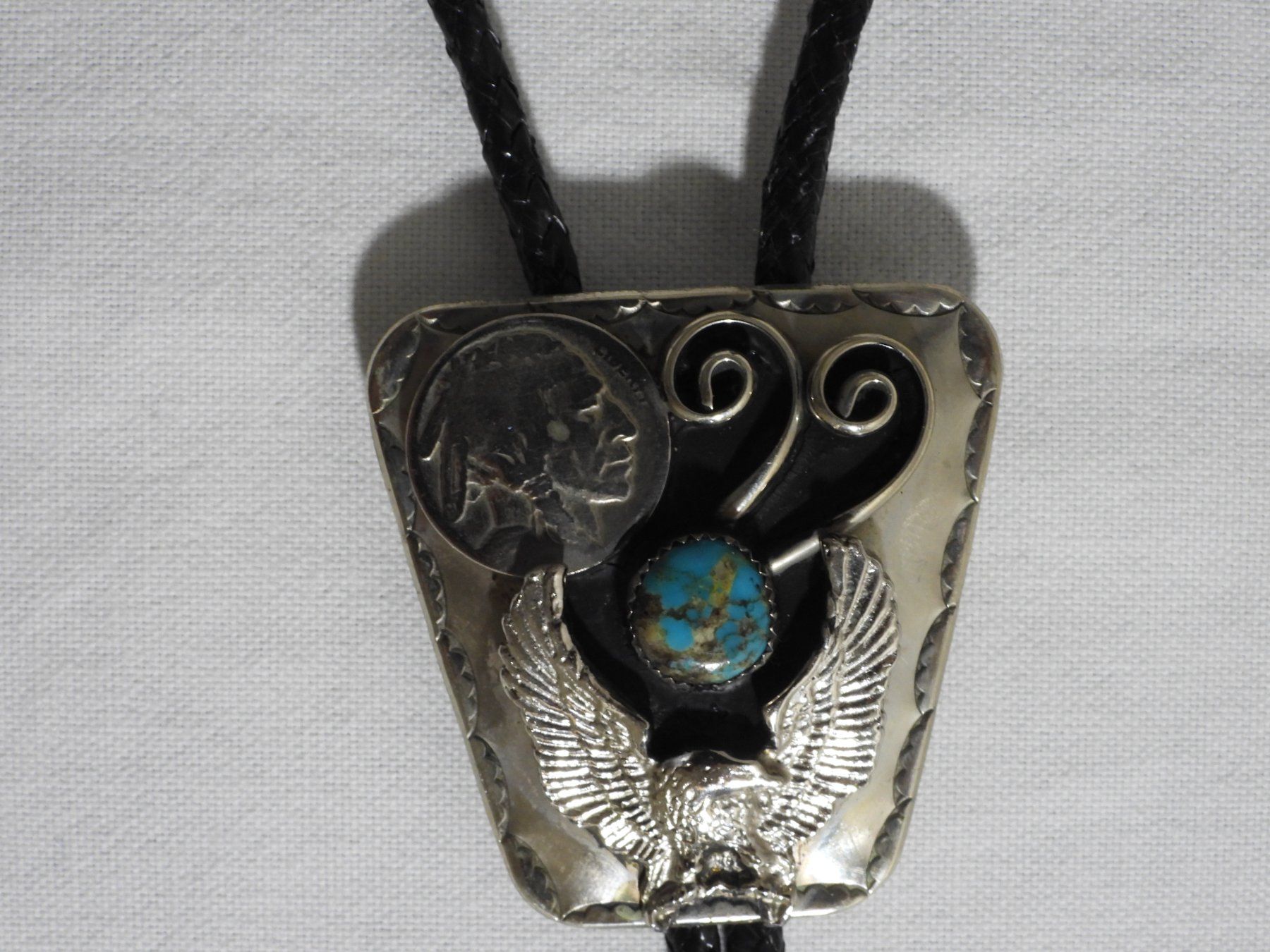 Krawatten: Bolo Tie mit Türkis – Gebraucht aus Dübendorf von alracfo