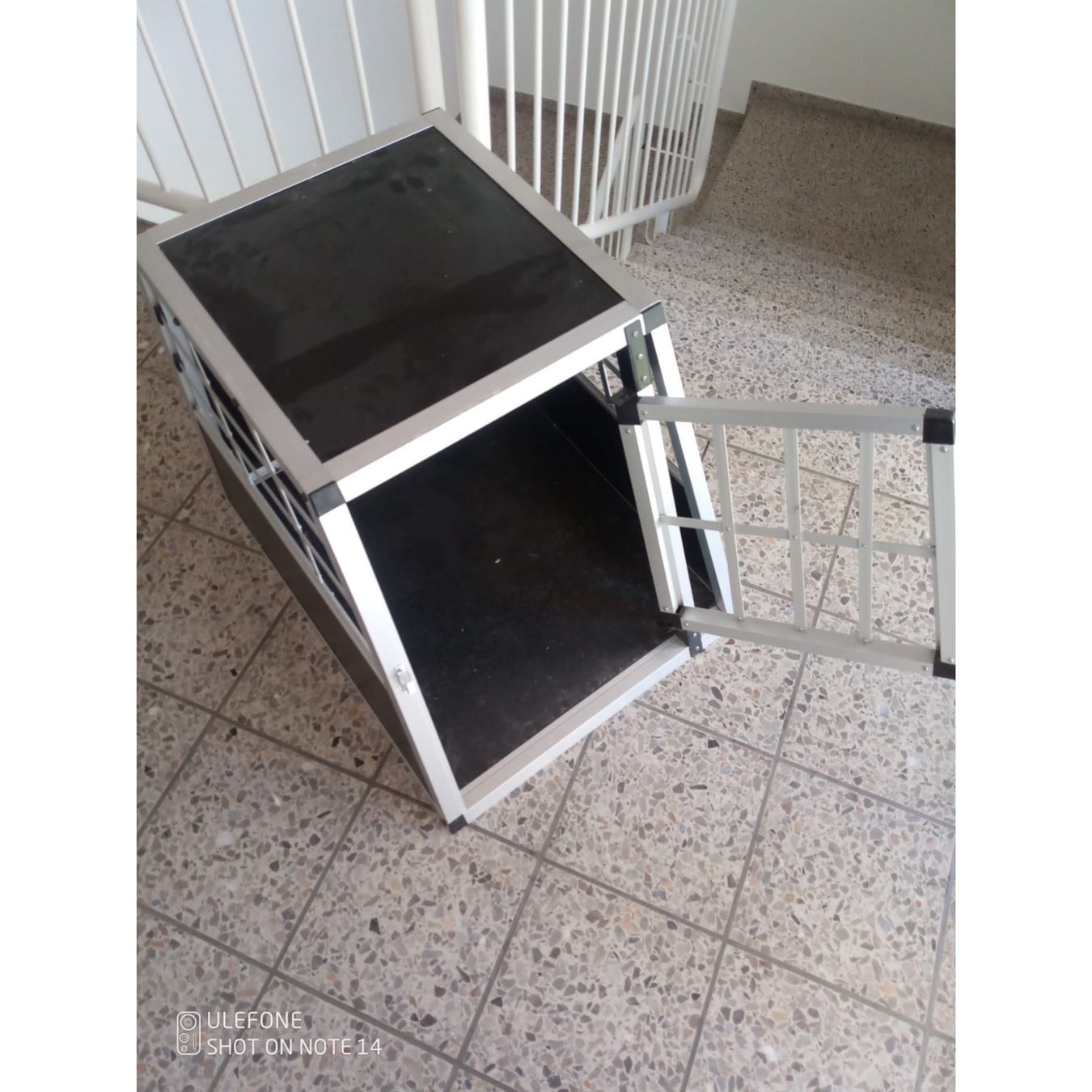 Käfige, Transport & Sicherheit: Hundebox Metall/Holz sehr stabil – Gebraucht aus Wikon von AUTOREIDEN 5