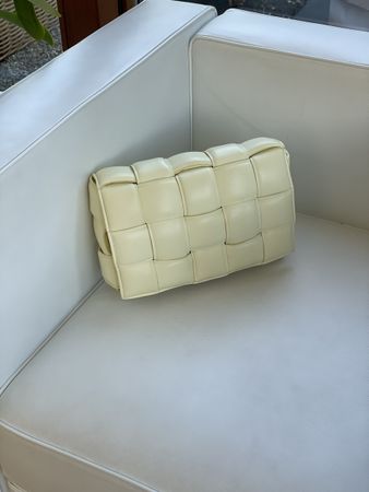 Bottega Veneta Padded Cassette Bag - butter Cream ✨💛