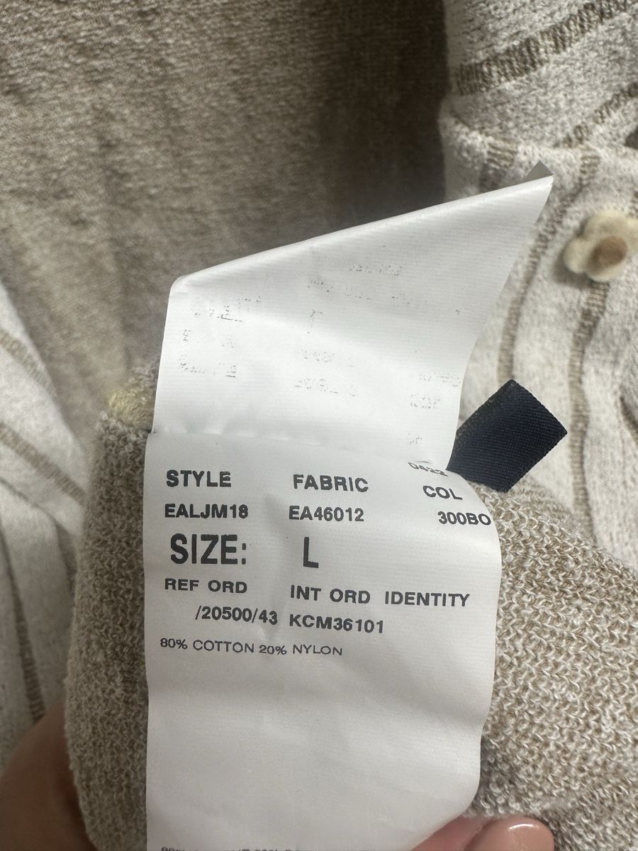 Lardini Giacche: LARDINI striped jacket, size L, cotton blend, summer. – Nuovo (secondo la descrizione) da Zürich venduto da juz_2t2j 4