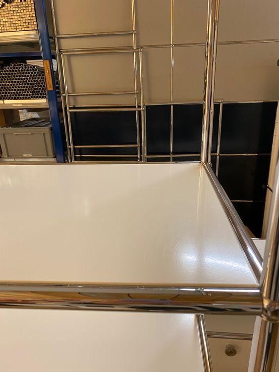 USM Regale: USM Haller Highboard 1 / 6 - Reinweiss – Gebraucht aus Rikon im Tösstal von Kurt_Goes_Classic 2