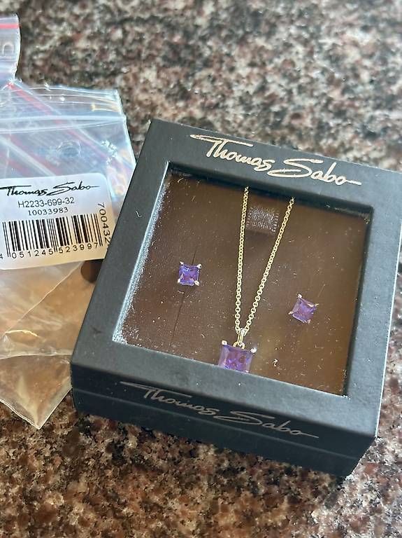Thomas Sabo Ketten: Parure Thomas Sabo bleu neuf – Neu und originalverpackt aus Perroy von barballalla 3