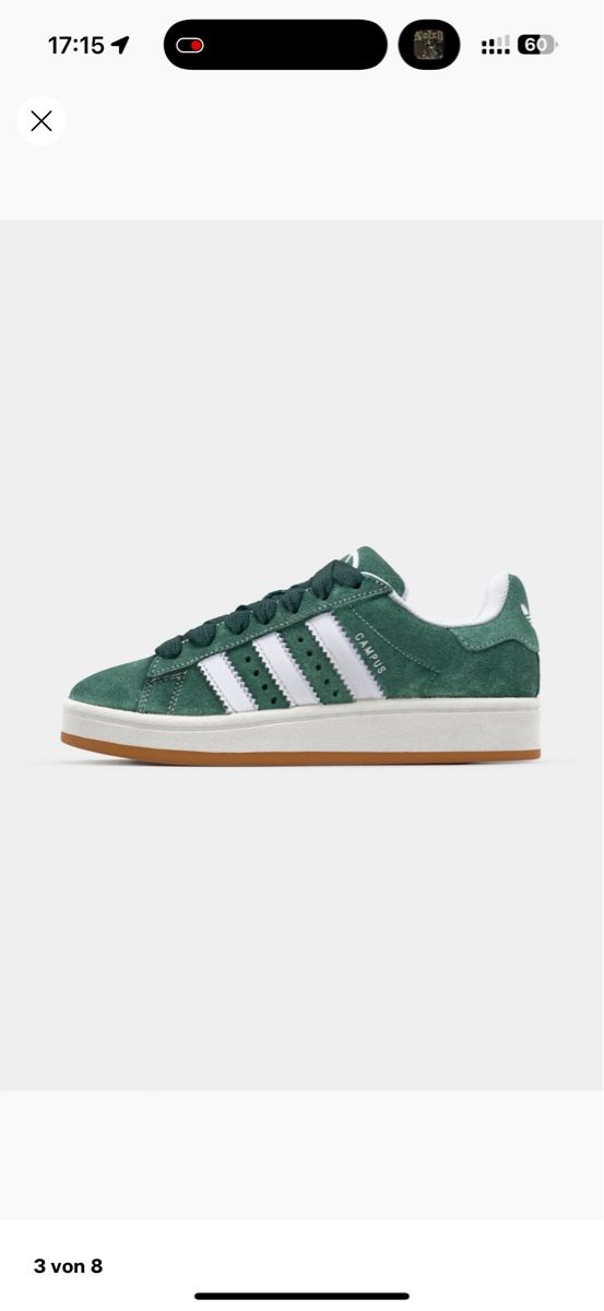 Herrenschuhe: Adidas Campus Grün – Neu (gemäss Beschreibung) aus Zürich von sel_p85c 1