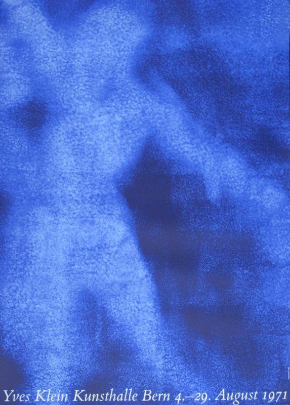 Foto & Immagini: Klein Yves, Kunsthalle Bern – Nuovo (secondo la descrizione) da Bern venduto da Vintage-Art-Poster