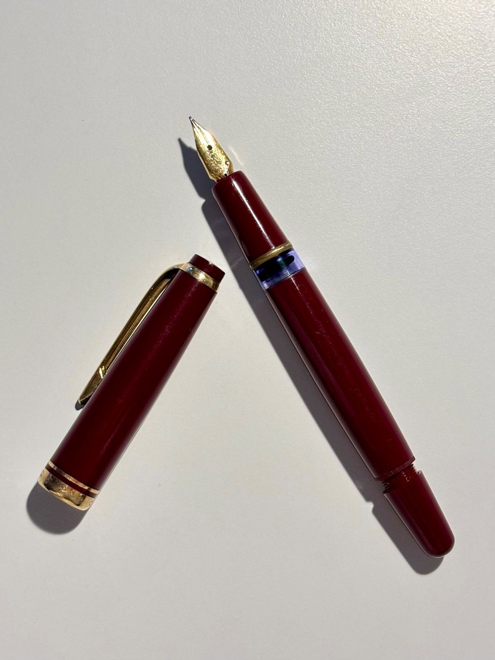 Montblanc Penna & Evidenziatori: Montblanc 252 Kolbenfüllfederhalter – Usato da Zürich venduto da jas_5mwh