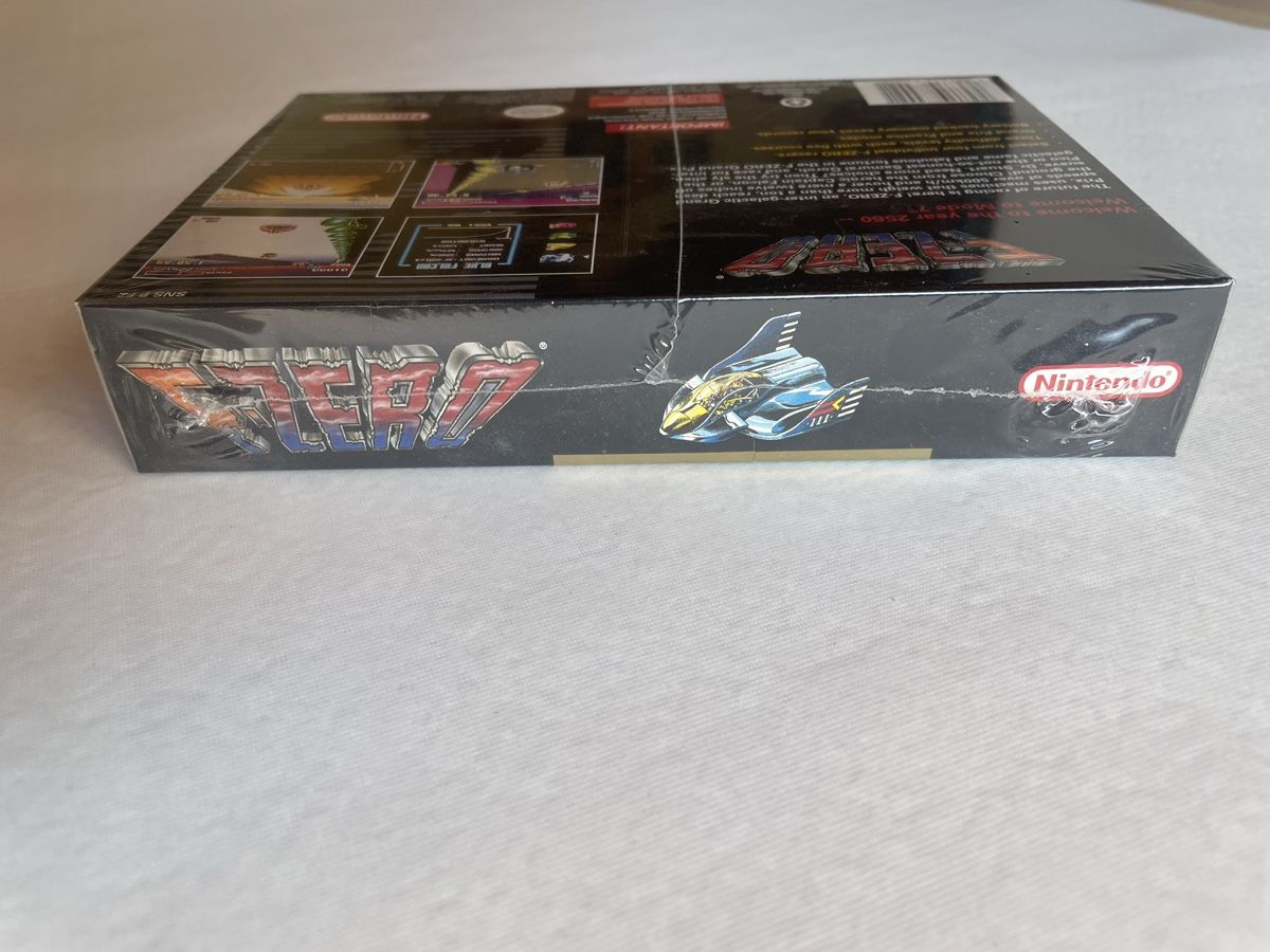 Nintendo Giochi: F-Zero SNES SEALED – Nuovo e nell'imballaggio originale da Luzern venduto da OlpeStyle 6