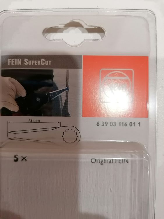 FEIN Multimaster Schneidmesser – Gerade Klinge F? Produktbild-Vorschau 6