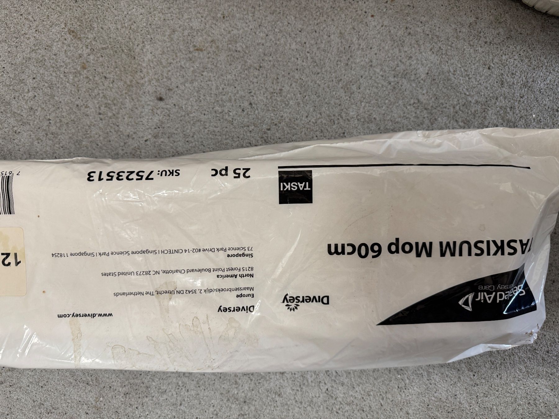 Pflegeprodukte: Diversey / Taski - Taskisum Plus / Glide Mikrofasermopp – Neu und originalverpackt aus Maseltrangen von Zjoli