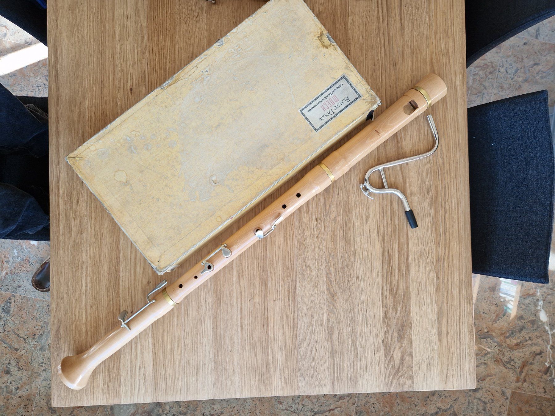Instruments de musique: Flûte à bec basse avec accessoires – D'occasion à Brissago par ikibat 1