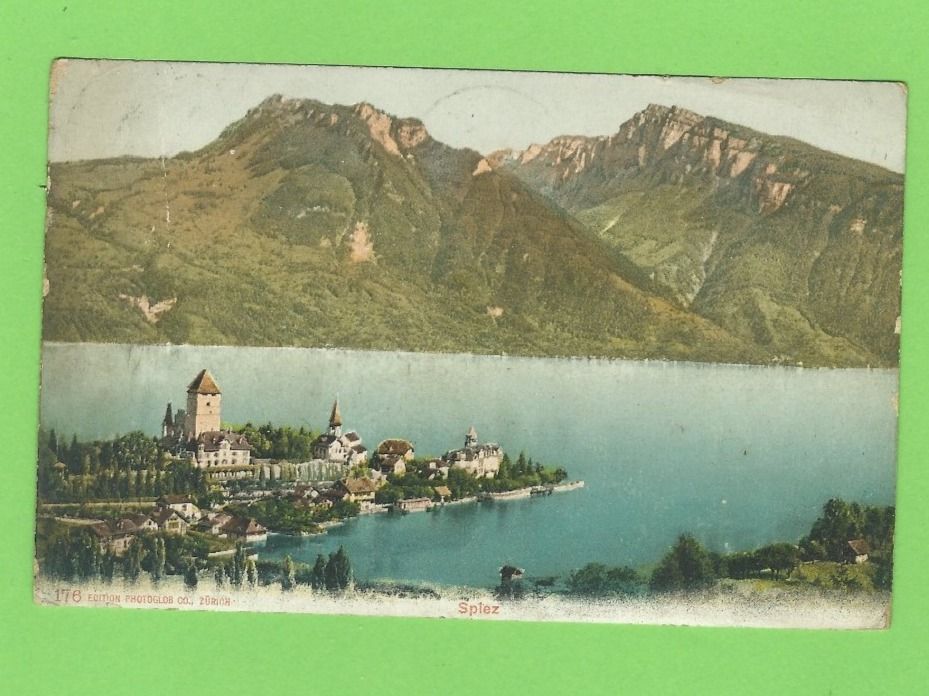 Cartoline postali: Spiez – Usato da Zürich venduto da t24_de