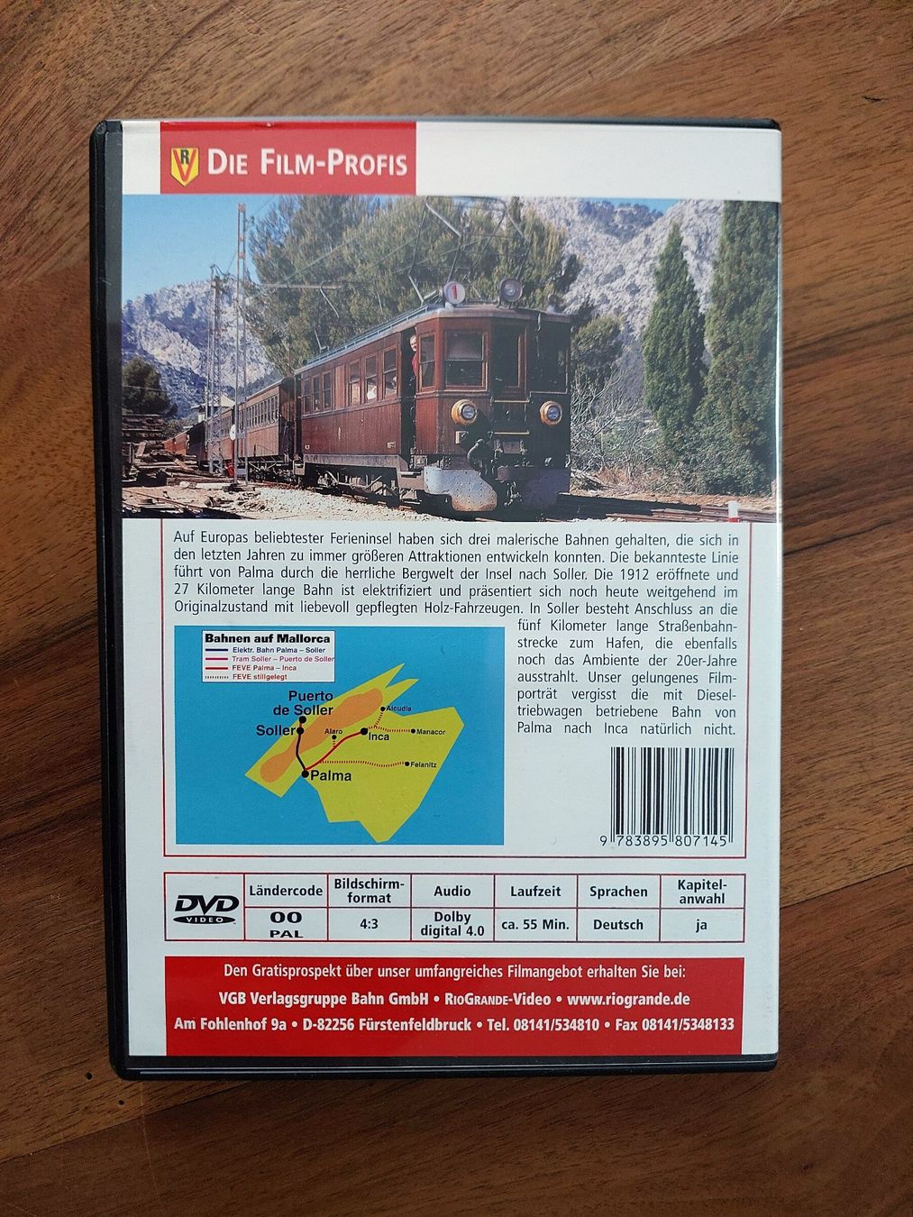 Tous les DVDs: Mallorcas Ferienbahnen - RioGrande - DVD – D'occasion à Schönenwerd par Steidi 2