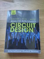 Analog Integrated Circuit Design