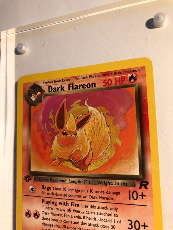 Dark Flareon (unc.) Team Rocket 1st - LP - ab 1.- (Gebraucht) in ...