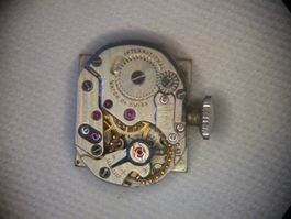 IWC Uhrwerk cal. 431 komplett, Krone 18K, läuft perfekt