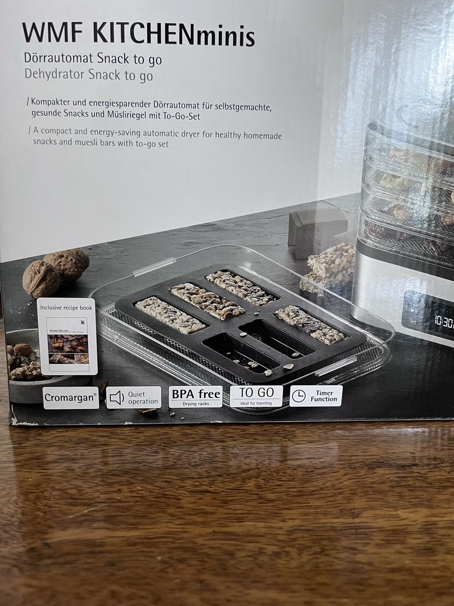 WMF Elettrodomestici da cucina: WMF KITCHENminis Dehydrator Snack to go new – Usato da Zürich venduto da fil_8y7r 2