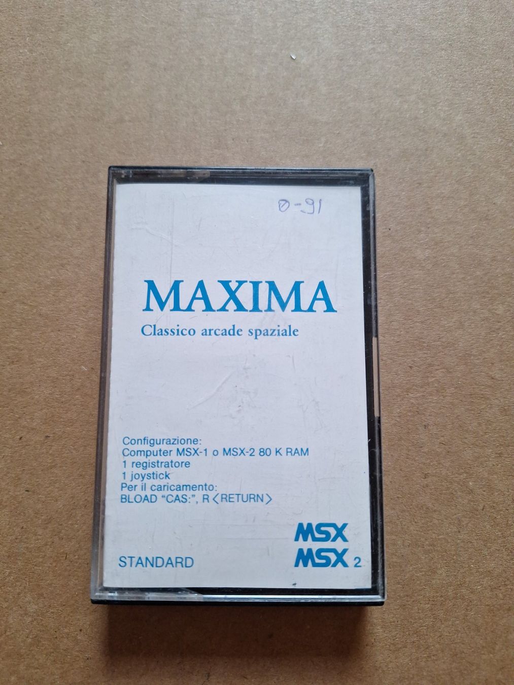 Giochi: Maxima - MSX Game Kassette – Usato da Altstätten SG venduto da GGsGameshop