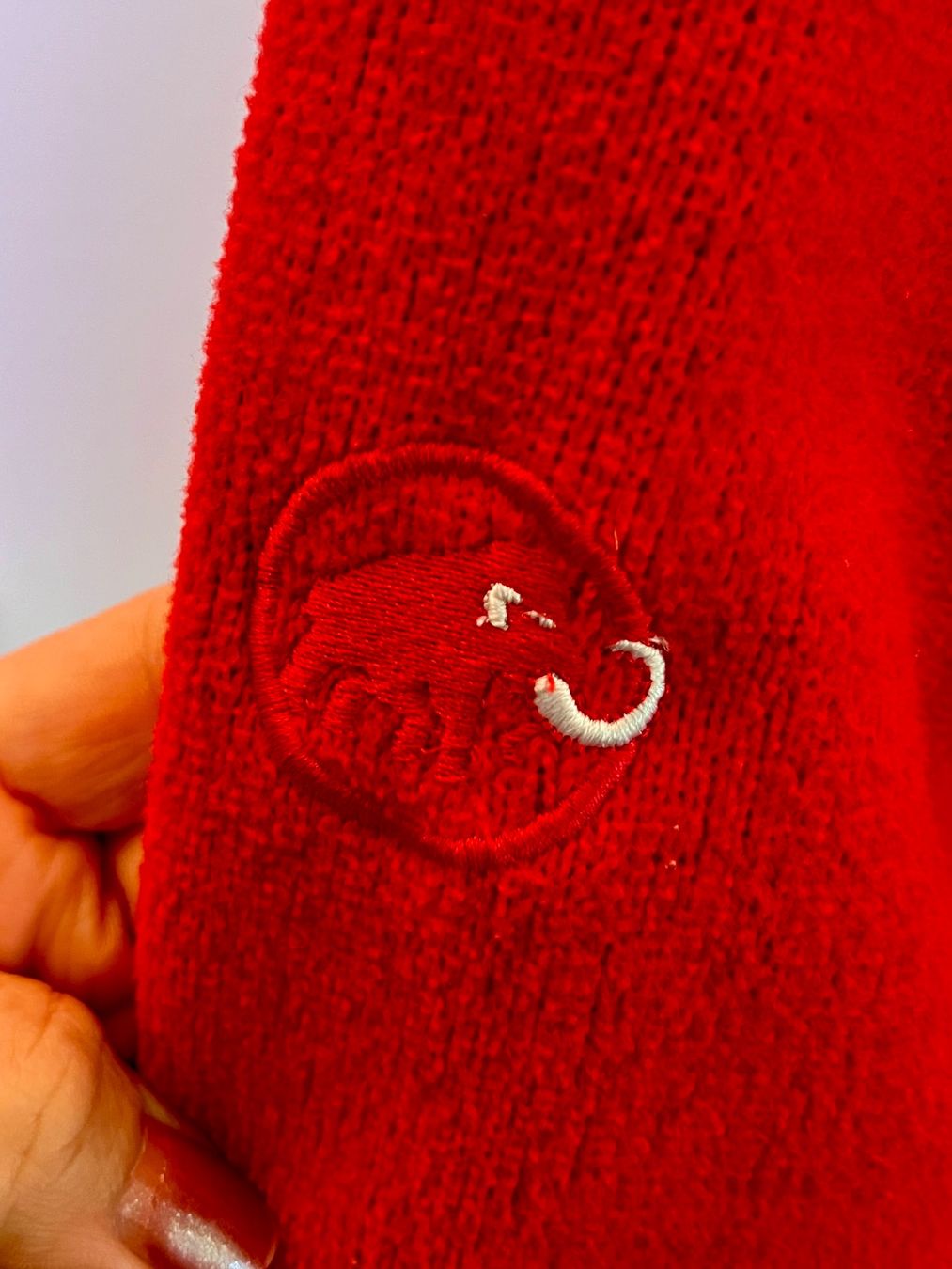 Mammut Pullover & Sweatshirts: Pullover Jacke MAMMUT, Taille S, rouge – Gebraucht aus Basel von tina_2026 2