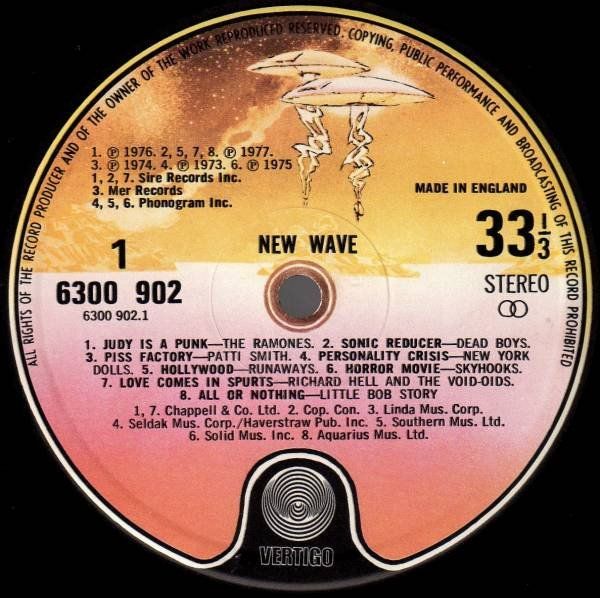Dischi in vinile: Vinyl, New Wave, Der erste Punk Sampler! 1977 – Usato da Zürich venduto da Chrigelvelo 3