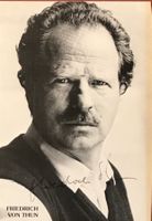 Friedrich von Thun Autogramm signiert Foto 10x15cm