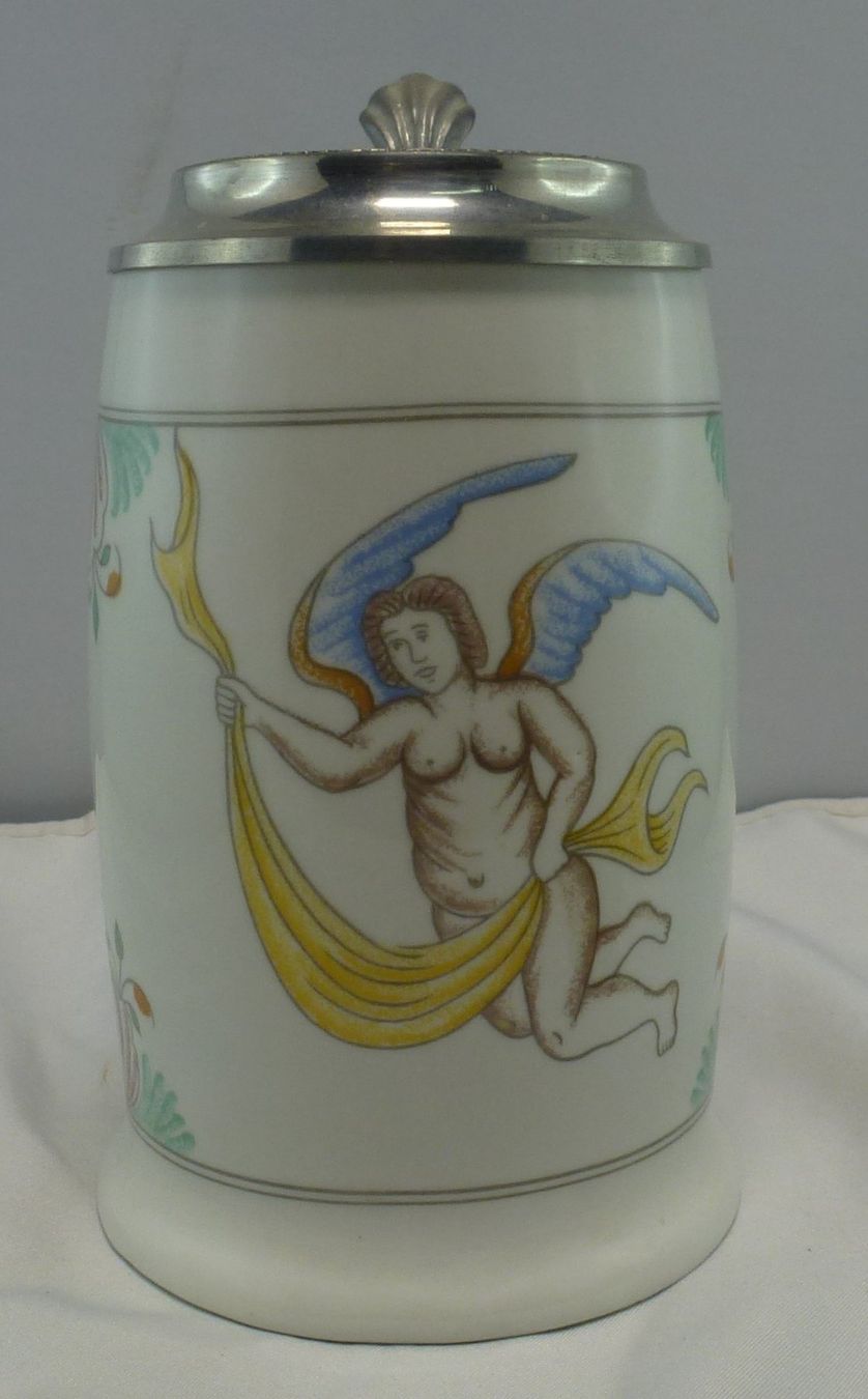 Bicchieri: Bier-Humpen Haldengut 1985 Engel – Usato da Murgenthal venduto da B.StM 1
