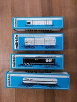 4 Märklin Güterwagen - H0 WS OVP neuwertig