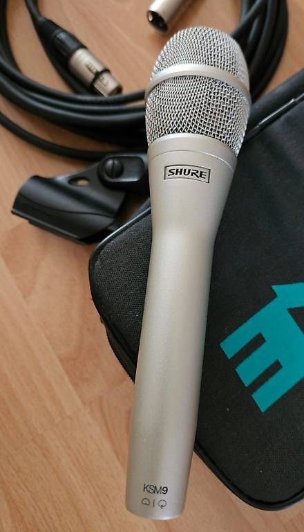 Mikrofone: Shure KSM9 SL Kondensator-Mikrofon Silber – Gebraucht aus Egerkingen von pen_n7zc 1