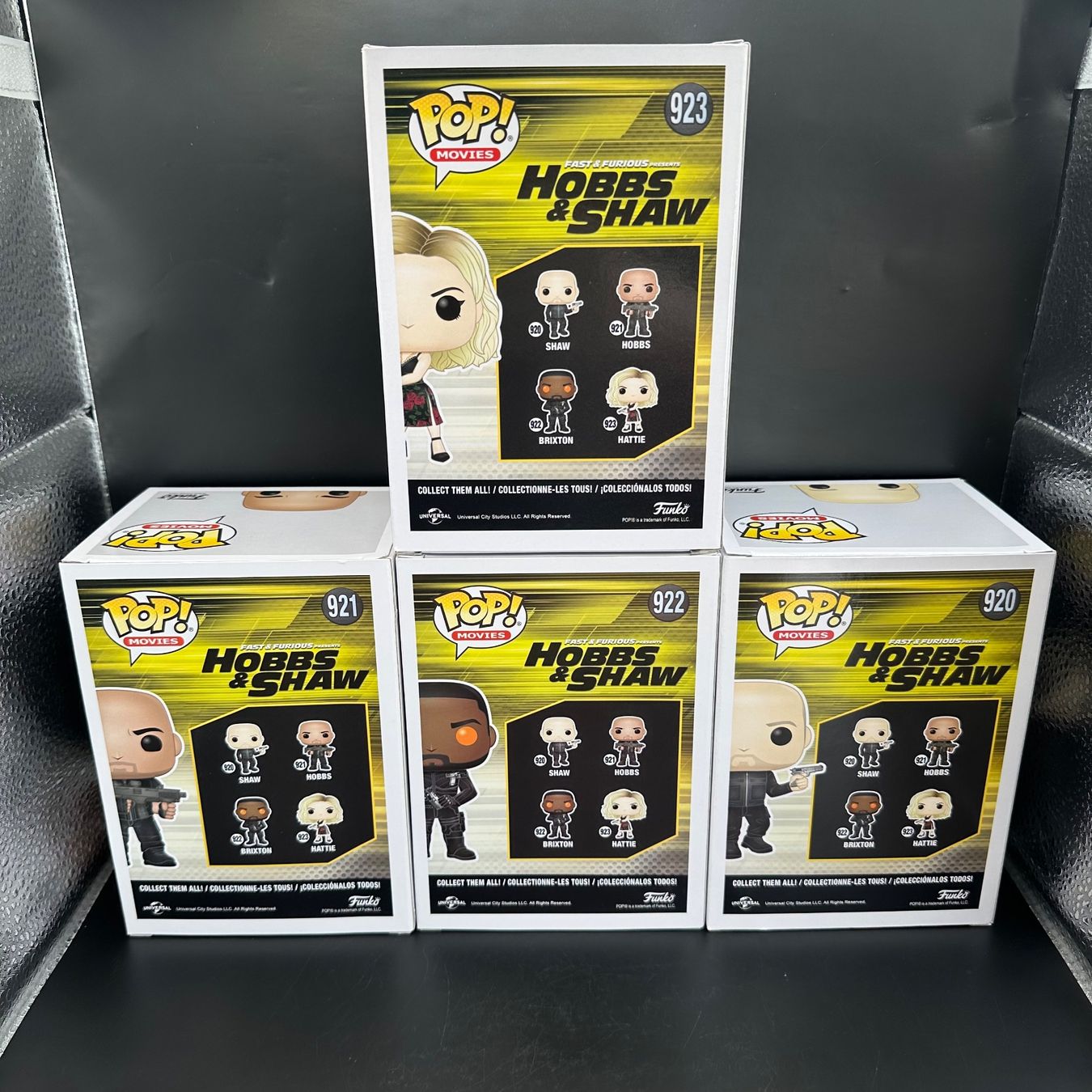 Funko Statuette: Funko Pop Hobbs and Shaw 4Stk Sammlung – Usato da Düdingen venduto da Nerdworld 1