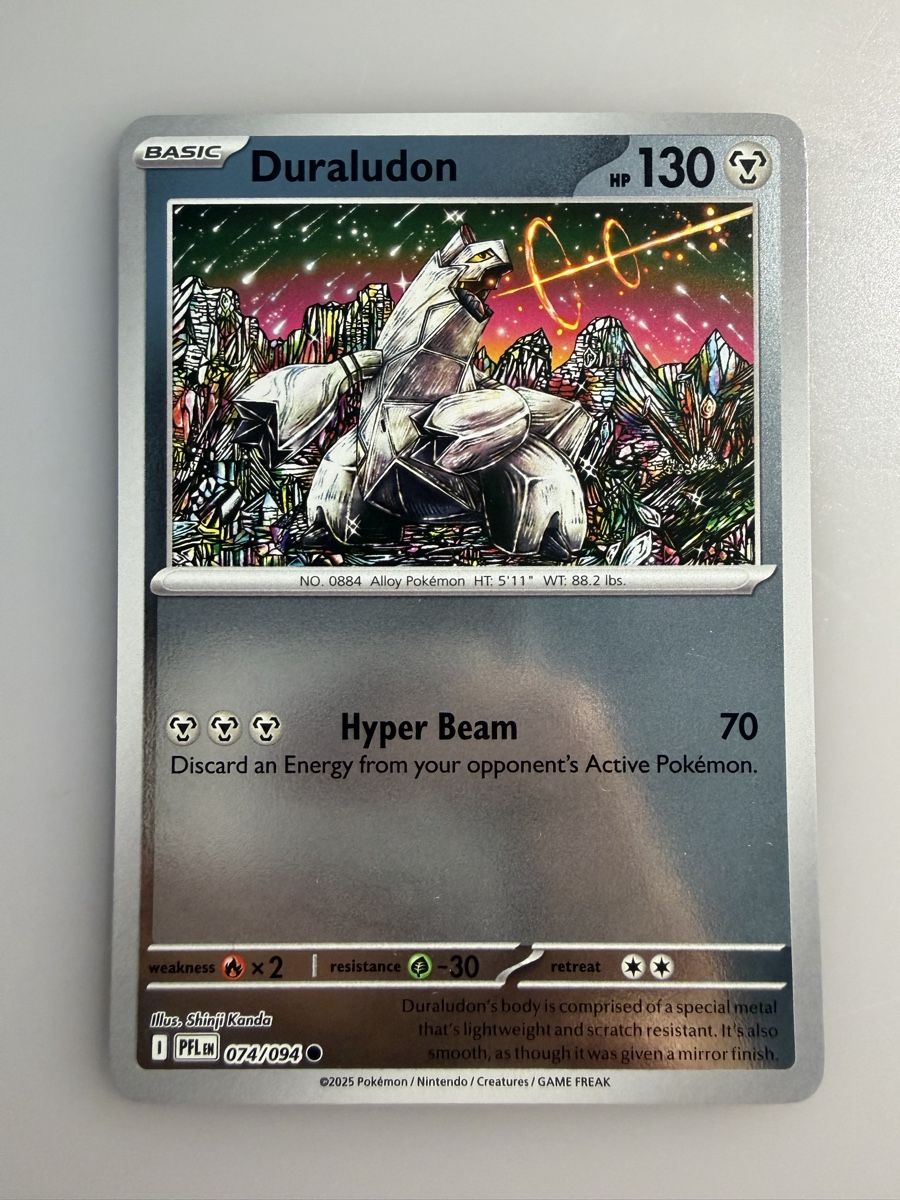 Pokémon Carte collezionabili: Duraludon (PFL074) – Nuovo (secondo la descrizione) da Vevey venduto da Matx