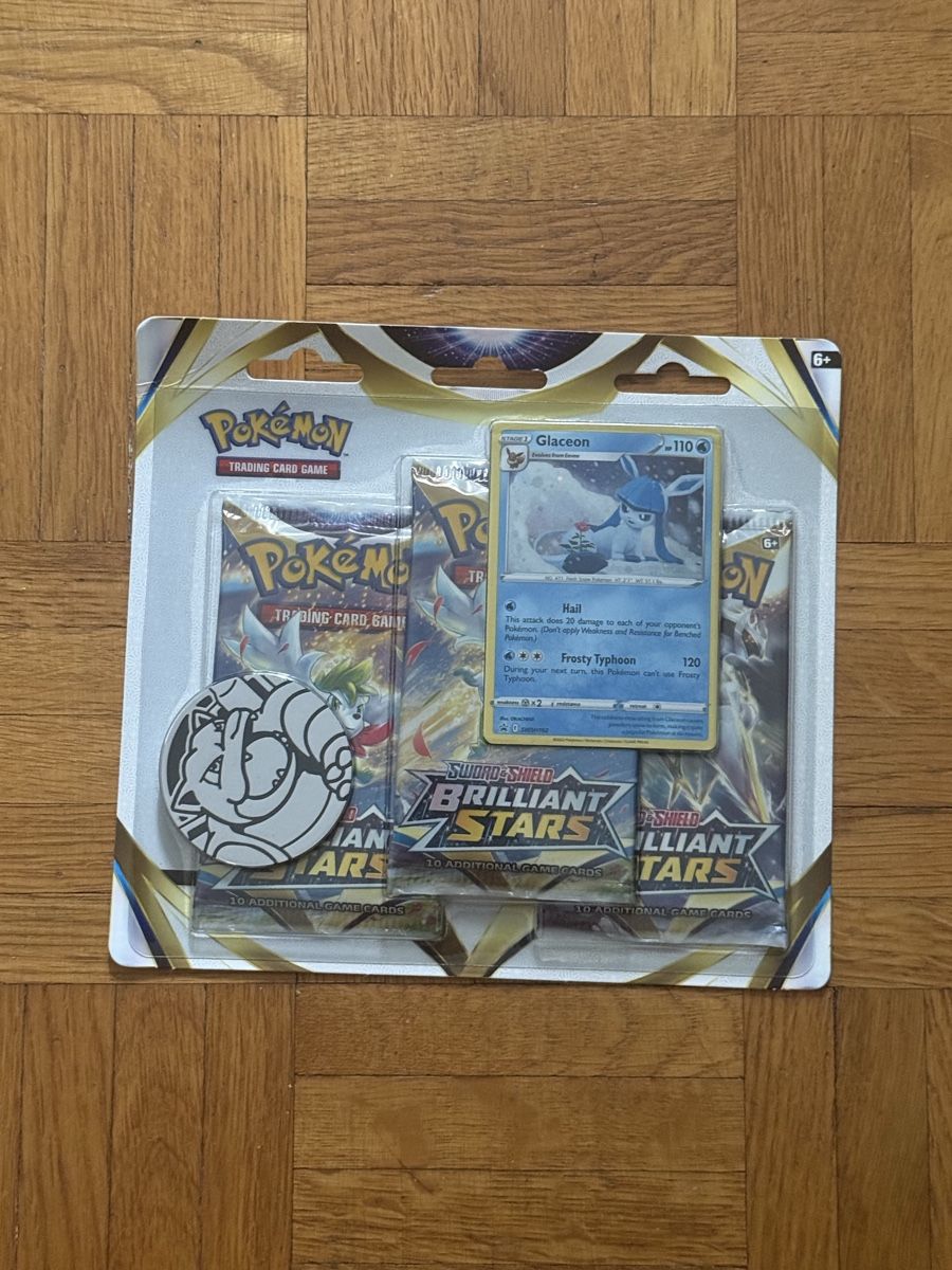 Pokémon Cartes à collectionner: Brilliant Stars blister 3 pack ENG – Neuf avec emballage d'origine à Thônex par retrolovech